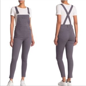 Weworewhat grey overalls NWOT